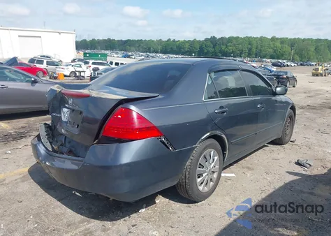 2007 Honda Accord 2.4 Ex из США, поврежденный, VIN 1HGCM567X7A101538